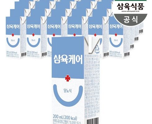 삼육케어 당캐치 당 환자용 식품 144팩  탑8 추천상품 소개 및 리뷰