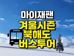 가성비 최고의 삿포로 인기 아이템 추천 8가지