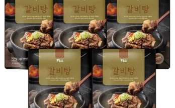 최다 판매중인 갈비탕밀키트 별점 5점 제품